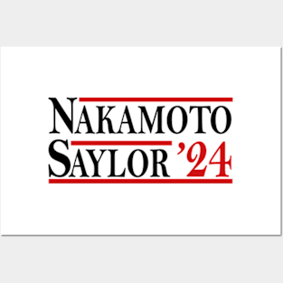 nakamoto saylor 24 Posters and Art